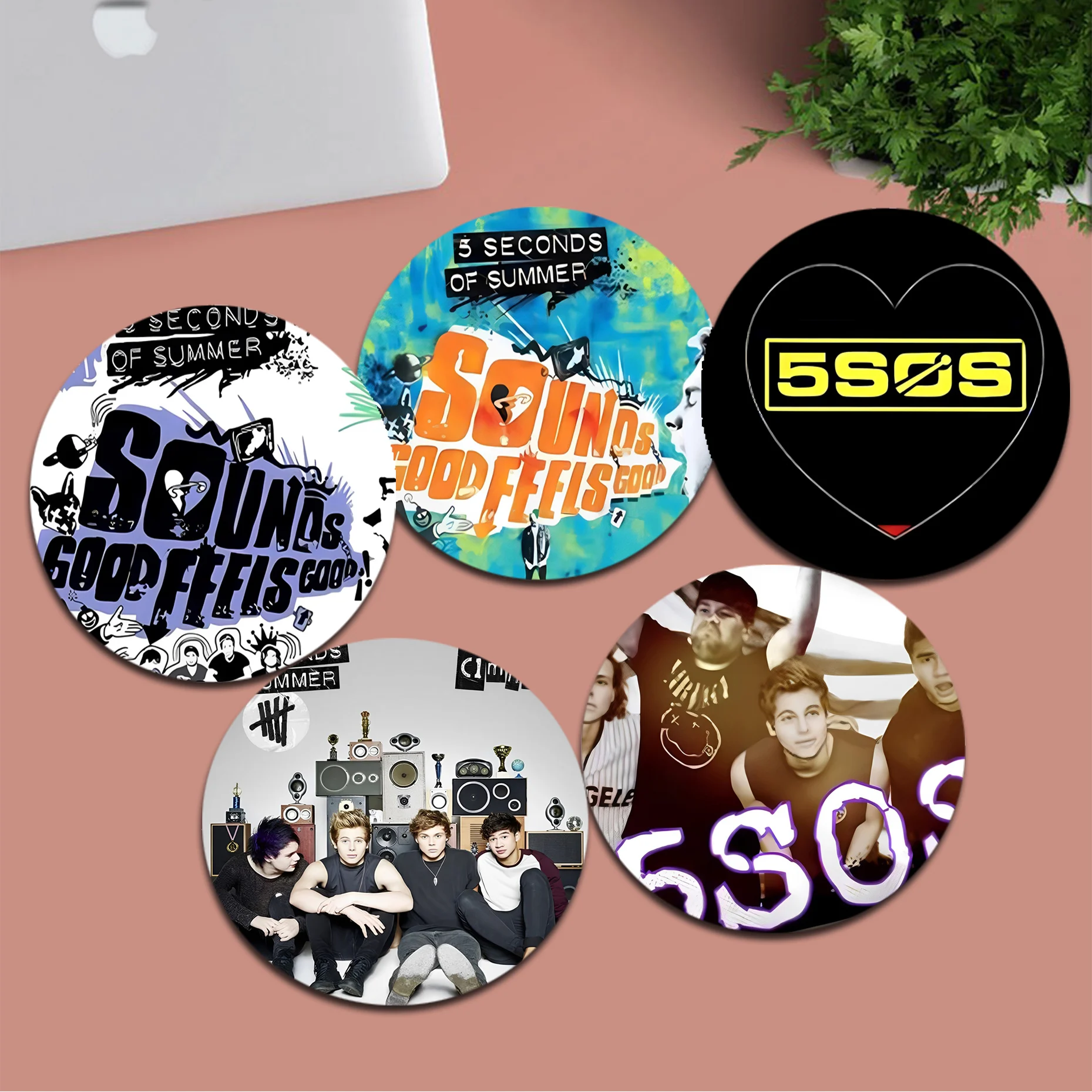 5aa-Secoffnds-Of-Sumwwmer Mousepad Round Custom Skin Mat Table Keyboard Pad Laptop Cushion Non-slip Office Desk Accessories
5aa-Secoffnds-Of-Sumwwmer Mousepad Round Custom Skin Mat Table Keyboard Pad Laptop Cushion Non-slip Office Desk Accessories