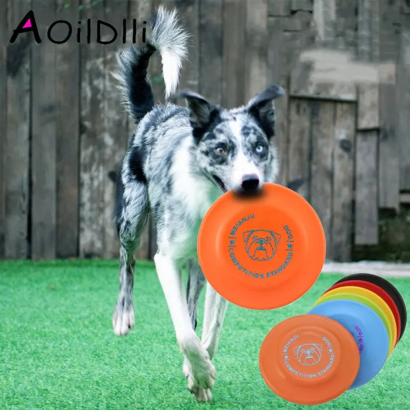 1pcs Dog Flying Discs Pet Dog Rubber Disks Toys UFO Training Flying Saucer Products Puppy Interactive Bite Resistant Chew Toy
1pcs Dog Flying Discs Pet Dog Rubber Disks Toys UFO Training Flying Saucer Products Puppy Interactive Bite Resistant Chew Toy