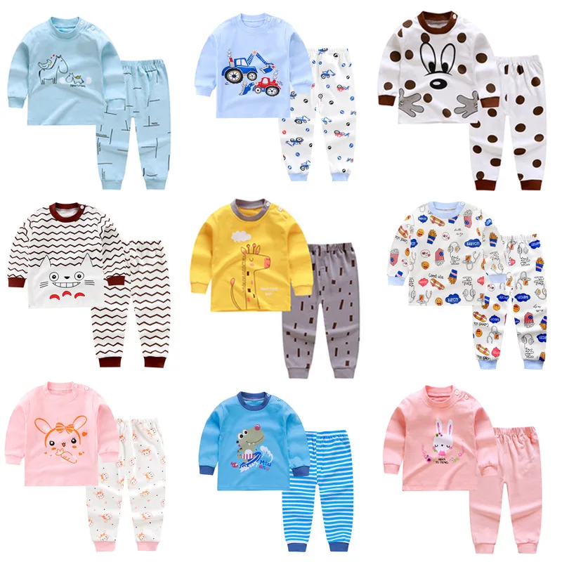New Autumn Children's Cotton Home Wear Cartoon Printing Long Sleeve Trousers Home Wear Baby Clothes Set Casual Home Service
New Autumn Children's Cotton Home Wear Cartoon Printing Long Sleeve Trousers Home Wear Baby Clothes Set Casual Home Service