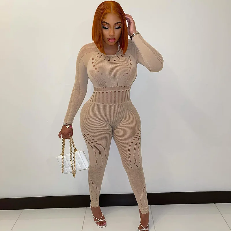 Эластичный прозрачный сексуальный комбинезон с вырезами Aniow, вязаный Облегающий комбинезон с открытой спиной, комбинезон, костюм для вечеринки, ночной клубной вечеринки, цельнокроеный костюм
Эластичный прозрачный сексуальный комбинезон с вырезами Aniow, вязаный Облегающий комбинезон с открытой спиной, комбинезон, костюм для вечеринки, ночной клубной вечеринки, цельнокроеный костюм