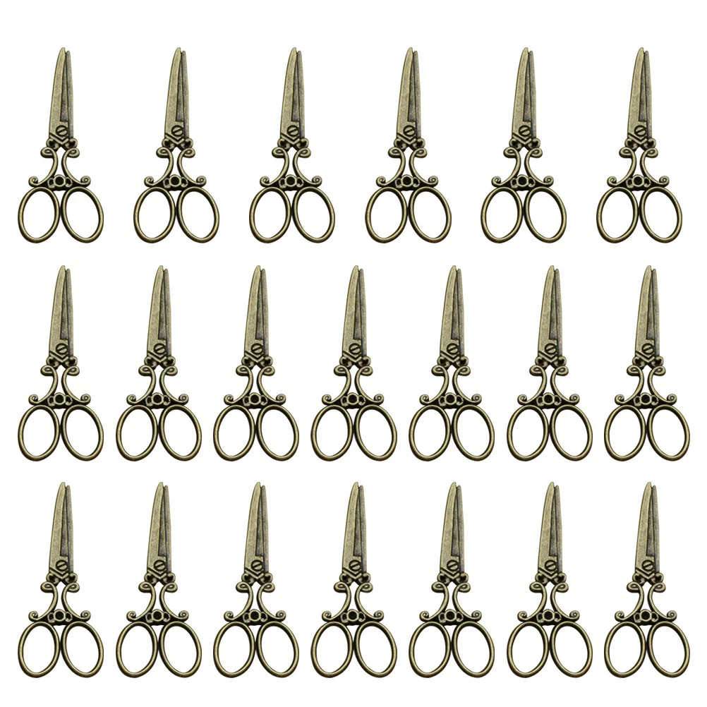 20pcs Alloy Barber Scissor Pendants Charms DIY Jewelry Making Accessory for Necklace Bracelet (Bronze)
20pcs Alloy Barber Scissor Pendants Charms DIY Jewelry Making Accessory for Necklace Bracelet (Bronze)