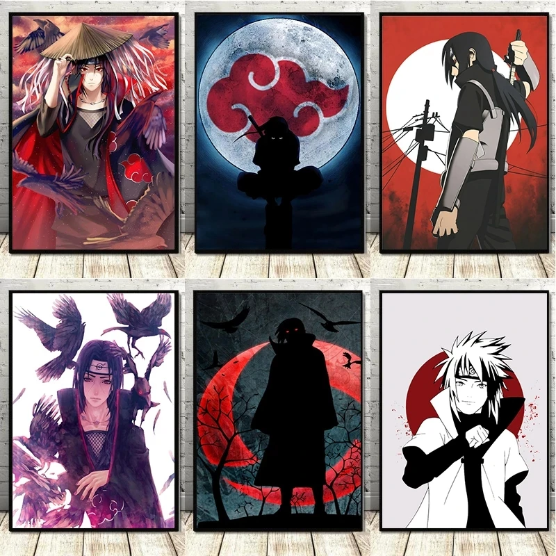 Naruto Canvas Painting Naruto Uchiha Sasuke Character Poster Home Children's Room Wall Decoration Picture Module Home Decoration
Naruto Canvas Painting Naruto Uchiha Sasuke Character Poster Home Children's Room Wall Decoration Picture Module Home Decoration