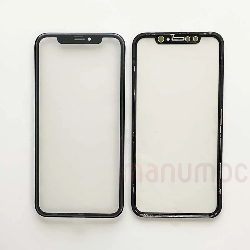 Внешнее стекло для iPhone X XS MAX XR 11 Pro Max 12mini 12 max 13 14 Plus 15 5 шт.