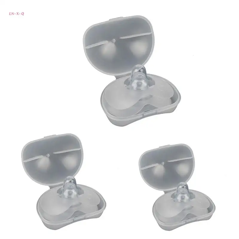 2pcs Silicone Nipple Protectors Feeding Mothers Nipple Shields Protection Cover Breastfeeding
2pcs Silicone Nipple Protectors Feeding Mothers Nipple Shields Protection Cover Breastfeeding