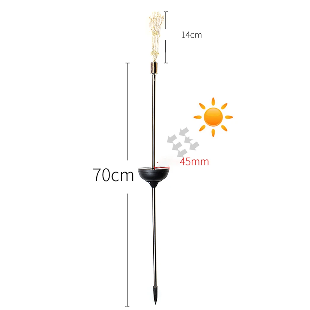 Lighting Strings Solar LED Firework Fairy Lights Outdoor Waterproof Garden Decoration Lawn Pathway Solar Lamp Festival Decor
Lighting Strings Solar LED Firework Fairy Lights Outdoor Waterproof Garden Decoration Lawn Pathway Solar Lamp Festival Decor