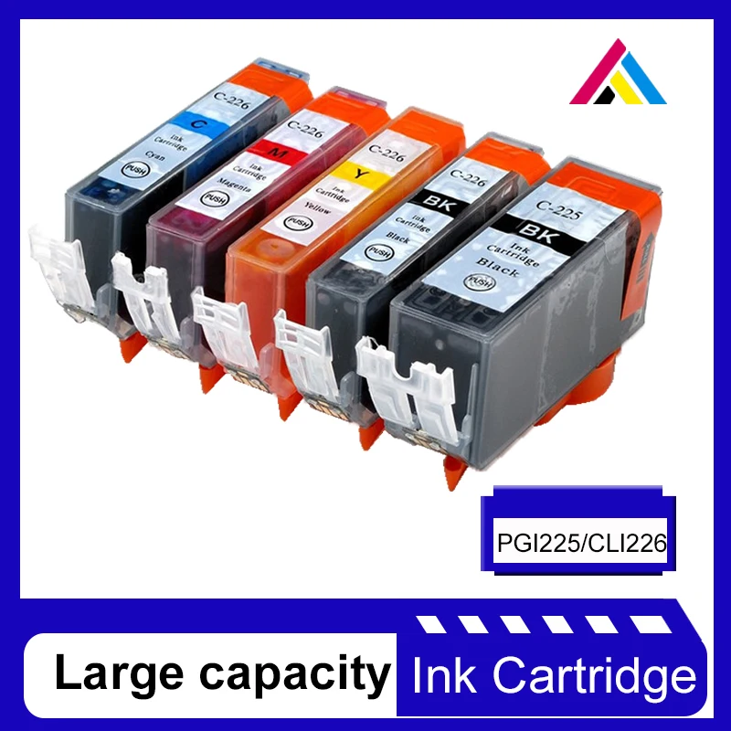 CSD For PGI 225 CLI 226 Ink Cartridge Compatible for Canon PIXMA IP4820 IP4920 MG5120 MG5220 MG5320 MG6110 MG6120 MG6220 MG8120
CSD For PGI 225 CLI 226 Ink Cartridge Compatible for Canon PIXMA IP4820 IP4920 MG5120 MG5220 MG5320 MG6110 MG6120 MG6220 MG8120
