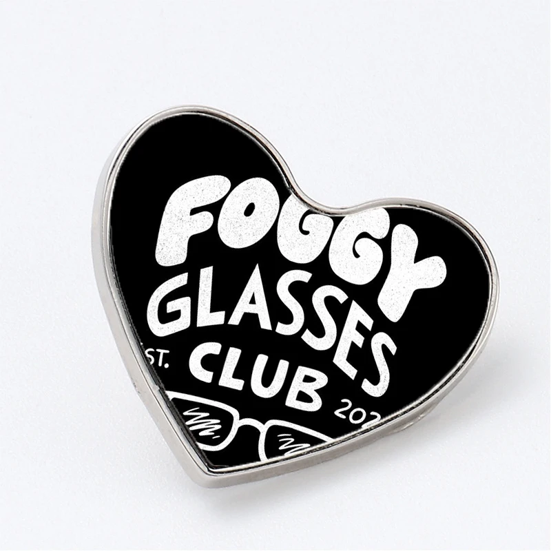 Foggy Glasses Club Kat Brooches Pin Jewelry Accessory Customize Brooch Fashion Lapel Badges
Foggy Glasses Club Kat Brooches Pin Jewelry Accessory Customize Brooch Fashion Lapel Badges