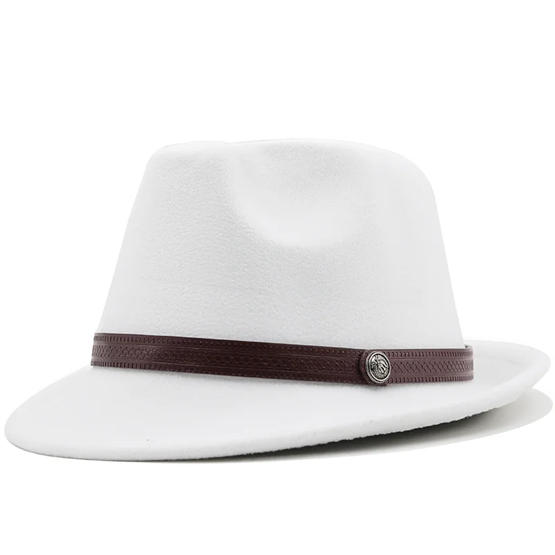 2022 Simple Wool Women Men Fedora Hat For Winter Autumn Elegant Lady Gangster Trilby Felt Homburg Church Jazz Hat
2022 Simple Wool Women Men Fedora Hat For Winter Autumn Elegant Lady Gangster Trilby Felt Homburg Church Jazz Hat