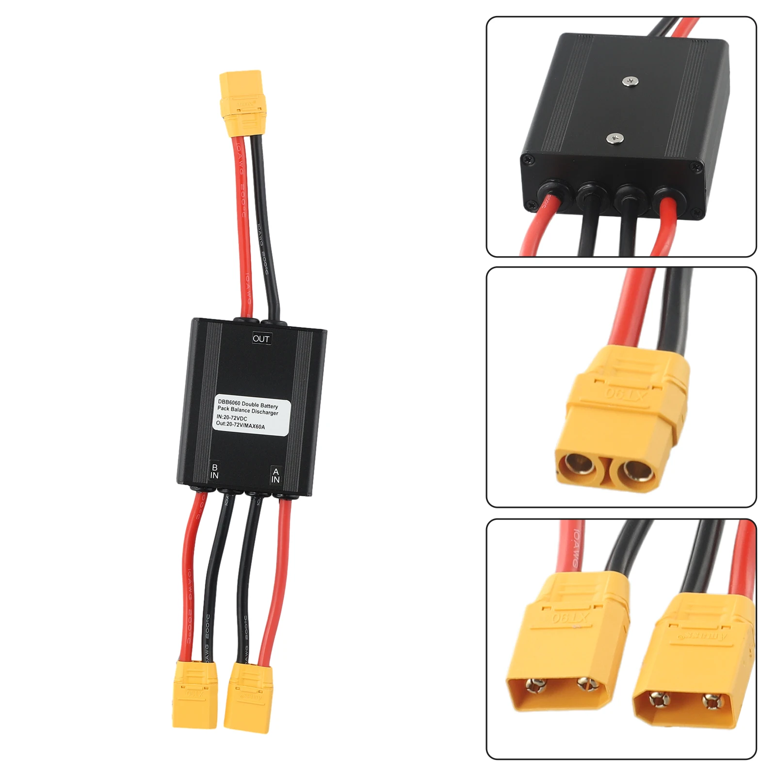 Brand New Connection Adapter Dual Battery Capacity Connection Connector For Electric Bicycles Management Battery
Brand New Connection Adapter Dual Battery Capacity Connection Connector For Electric Bicycles Management Battery