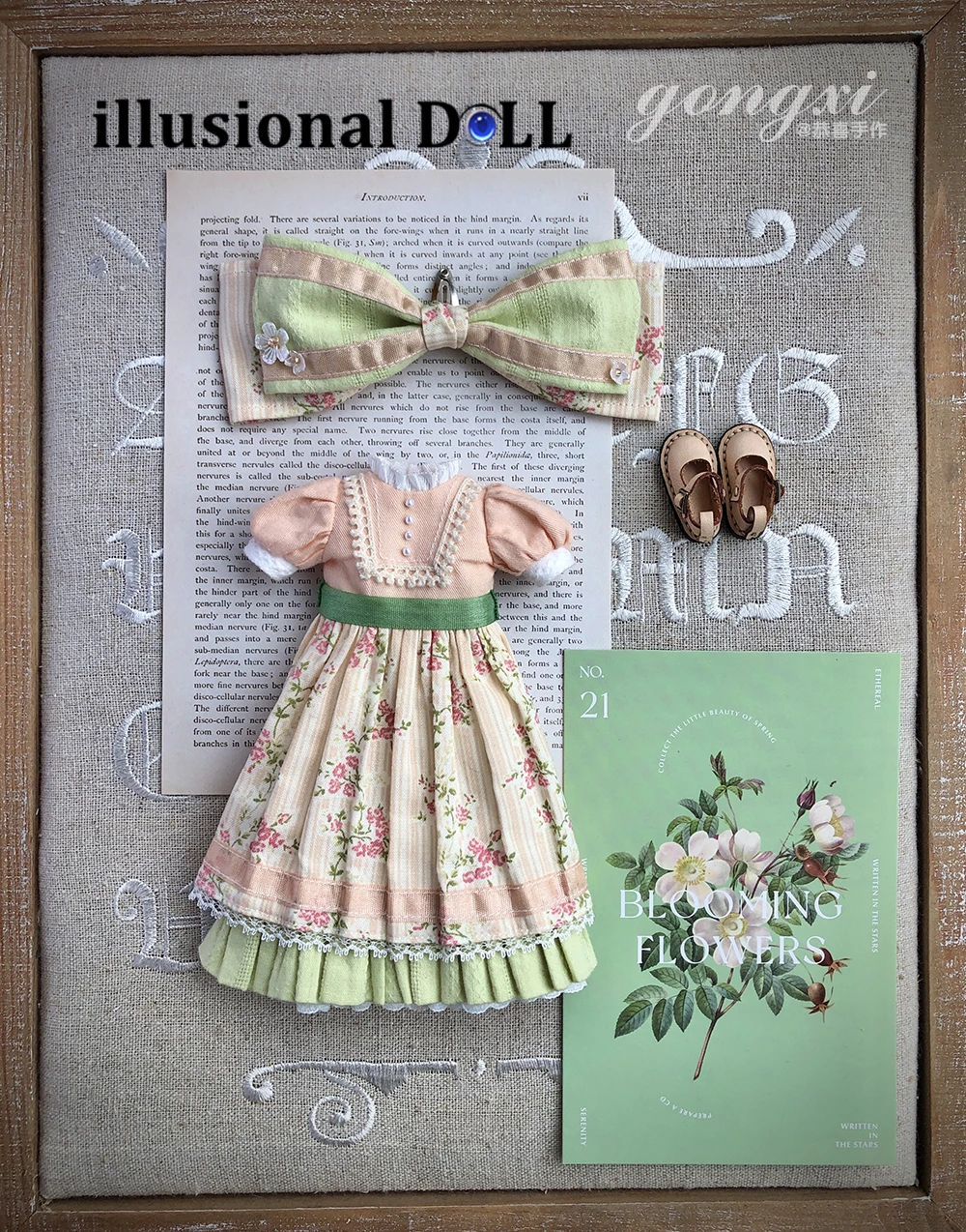 6 point BJD Dress cute retro dress skirt for 1/6 Bjd Doll handmade toy clothes doll Accessories
6 point BJD Dress cute retro dress skirt for 1/6 Bjd Doll handmade toy clothes doll Accessories