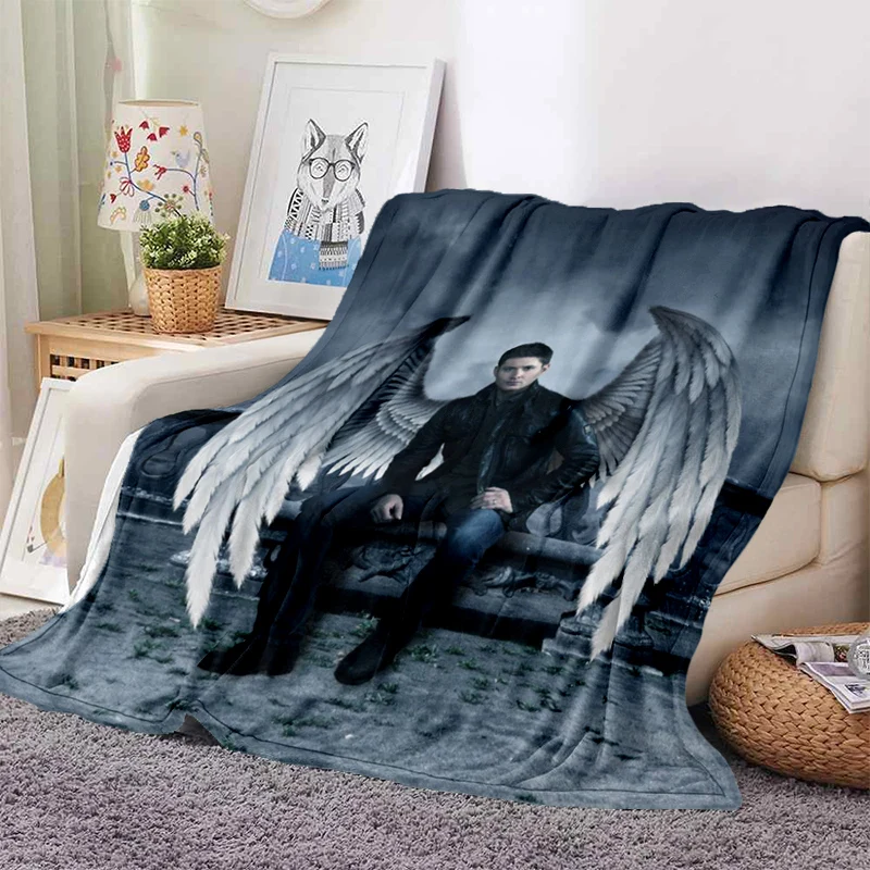 Drama The supernatural Series Soft Throw Blanket Throw Blanket Soft Cartoon Printed Bedspread Bedspread Sofa Gift
Drama The supernatural Series Soft Throw Blanket Throw Blanket Soft Cartoon Printed Bedspread Bedspread Sofa Gift