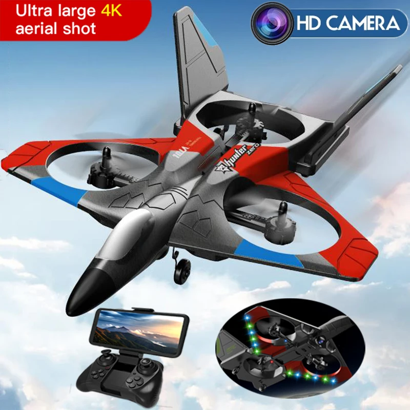 2.4G Remote Control Fighter V27 RC Plane Gesture Sensor Airplane Glider Helicopter EPP Foam Smart Drone Aircraft Toys for Boys
2.4G Remote Control Fighter V27 RC Plane Gesture Sensor Airplane Glider Helicopter EPP Foam Smart Drone Aircraft Toys for Boys
