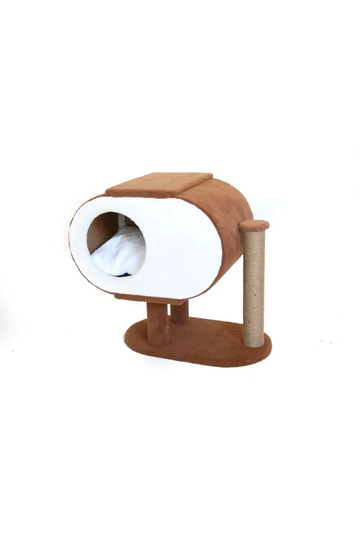 Luxury Cat House And Scratching Brown Ellıpse 50x30x59cm
Luxury Cat House And Scratching Brown Ellıpse 50x30x59cm