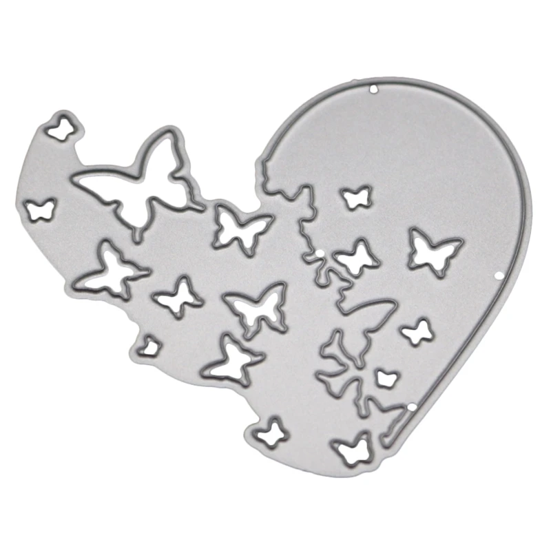 Heart Butterfly Metal Cutting Dies Stencil Scrapbooking DIY Album Stamp Paper Card for Handmade Greeting Cards Projects
Heart Butterfly Metal Cutting Dies Stencil Scrapbooking DIY Album Stamp Paper Card for Handmade Greeting Cards Projects