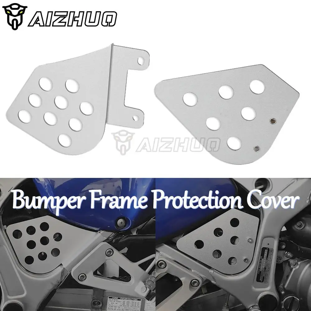 

XRV 750 AFRICA TWIN Motorcycle Bumper Frame Protection Cover For HONDA XRV750 AfricaTwin 1993-2002 CNC Frame Guard 1994 1995