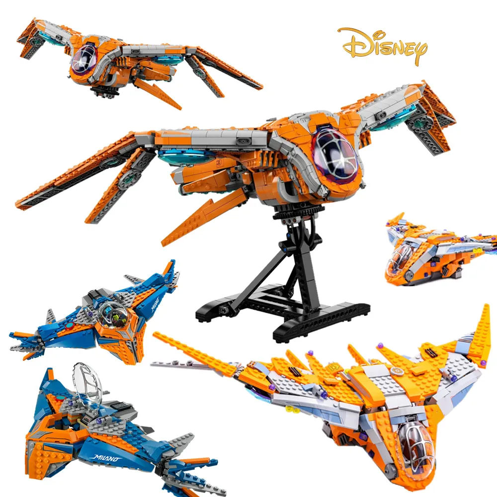 DISNEY marvels Guardians Galaxy Avengers Aircraft Plane QuinJet Captain Spiderman Iron Man Toy Figures Building Block Brick Kid
DISNEY marvels Guardians Galaxy Avengers Aircraft Plane QuinJet Captain Spiderman Iron Man Toy Figures Building Block Brick Kid