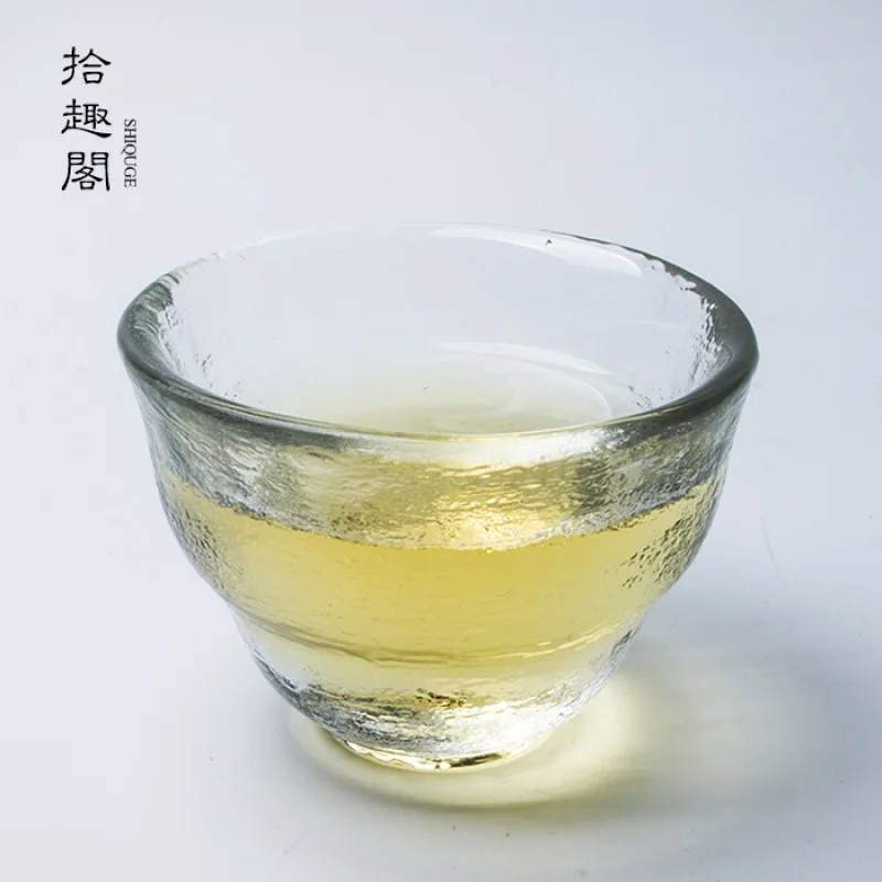 Japan Hammered Pattern Glass Handmade Article Cup Heat-Resistant Glass Kung Fu Tea Set Thickened Water Cup Tea Cup Tea Cup
Japan Hammered Pattern Glass Handmade Article Cup Heat-Resistant Glass Kung Fu Tea Set Thickened Water Cup Tea Cup Tea Cup