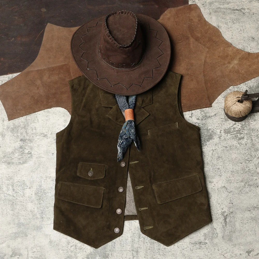 DSV550 Asian Size Super Quality Goat Leather Vintage Waistcoat Men's Stylish Biker Vest
DSV550 Asian Size Super Quality Goat Leather Vintage Waistcoat Men's Stylish Biker Vest