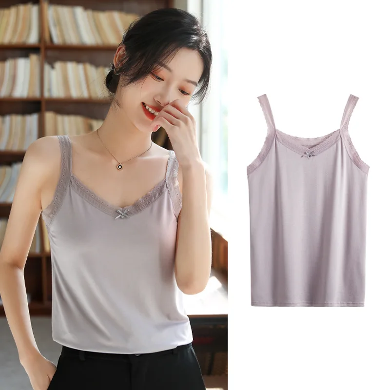 Women Tops Knitted French Camisole women sexy V-neck vest hot girl T-shirt in summer slim lace vest women's sleeveless shirt
Women Tops Knitted French Camisole women sexy V-neck vest hot girl T-shirt in summer slim lace vest women's sleeveless shirt