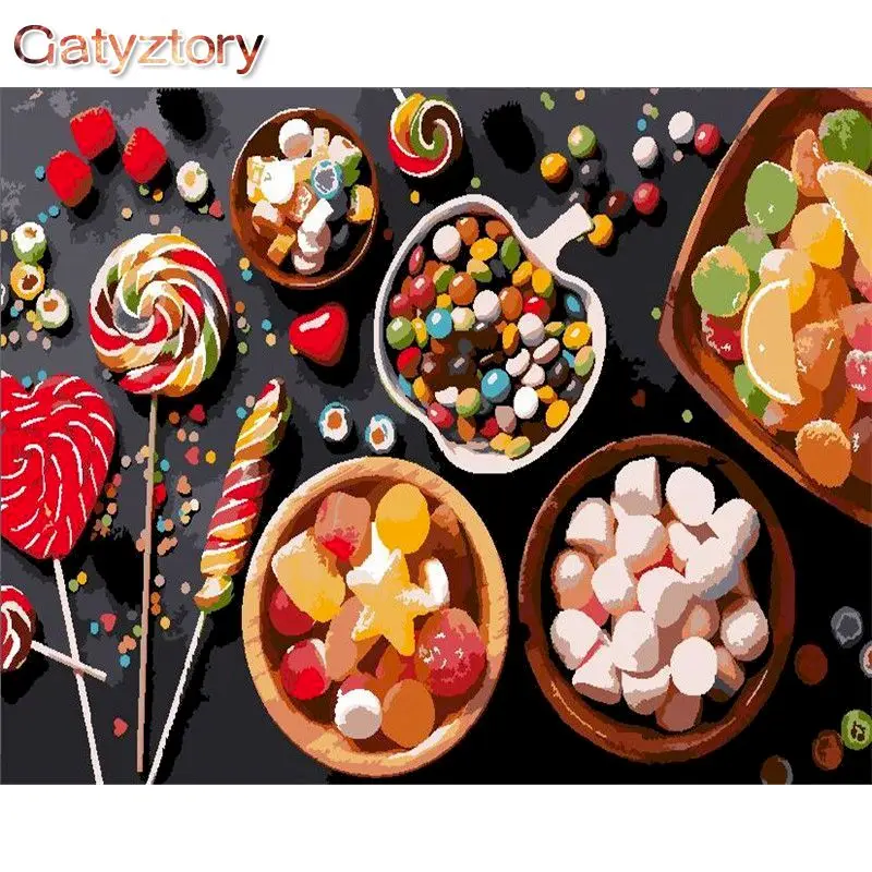 GATYZTORY Acrylic Diy Painting By Numbers Colorful Candy Acrylic Paint On Canvas Draw Coloring By Numbers For Diy Gift
GATYZTORY Acrylic Diy Painting By Numbers Colorful Candy Acrylic Paint On Canvas Draw Coloring By Numbers For Diy Gift