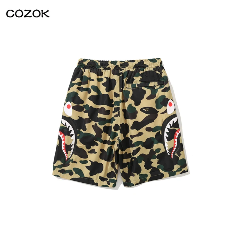 

Camouflage sports pantsCamouflage yellow and Camouflage green Pure cotton Travel shorts, casual Beachwear, sweatpants, summer