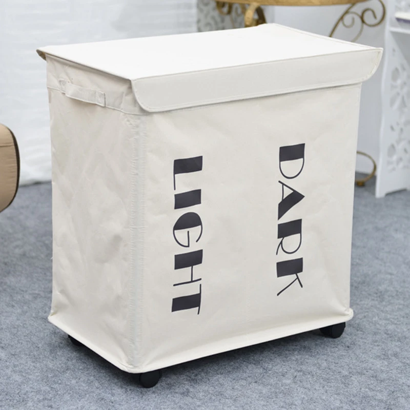 2022 New Trends Laundry Basket with Wheels Lid Organizers Storage Containers Durable 600D Oxford Clothes Basket Sorter
2022 New Trends Laundry Basket with Wheels Lid Organizers Storage Containers Durable 600D Oxford Clothes Basket Sorter
