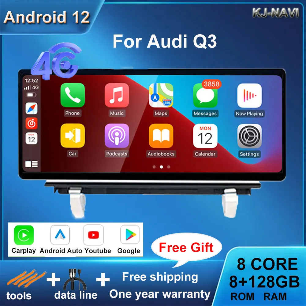 Car Accessories Auto Carplay Monitors Speacker Radio Multimedia Player 10.25 Inch Android 12 Touch Screen For Audi Q3 2013-2018
Car Accessories Auto Carplay Monitors Speacker Radio Multimedia Player 10.25 Inch Android 12 Touch Screen For Audi Q3 2013-2018