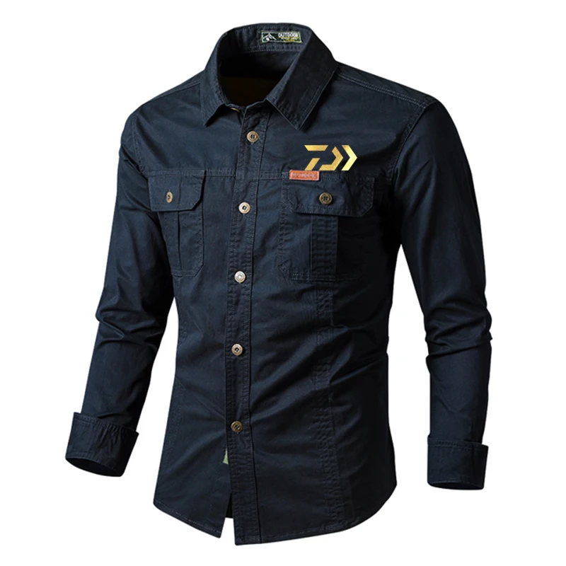 Daiwa Autumn Men Thin Jacket Breathable Casual Fishing Shirts Outdoor Sports Uv Protection Quick-Dry Fishing Jerseys
Daiwa Autumn Men Thin Jacket Breathable Casual Fishing Shirts Outdoor Sports Uv Protection Quick-Dry Fishing Jerseys