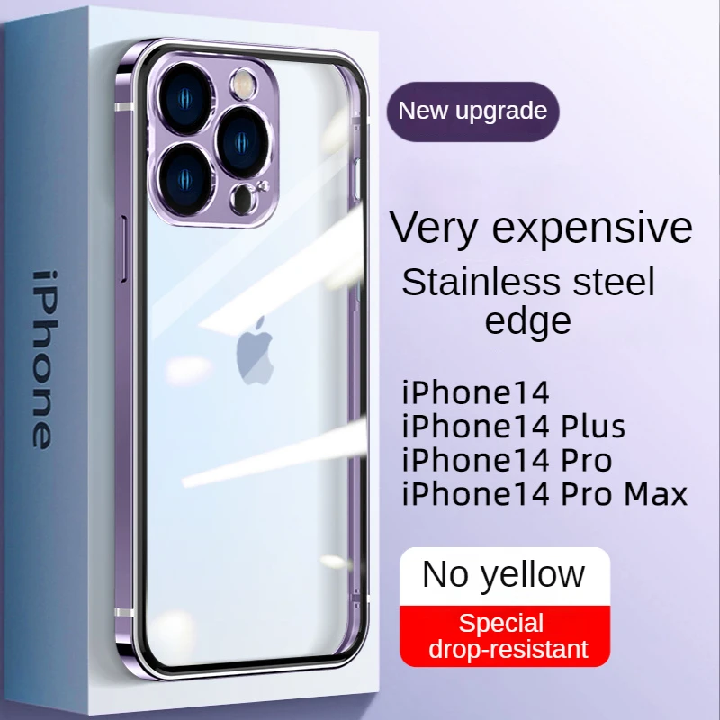 Роскошный дизайнерский чехол для iPhone 14 Pro Max, металлическая рамка, прозрачная задняя металлическая линза, защитный чехол для iPhone14 Plus, 12, 13, чехол Promax
Роскошный дизайнерский чехол для iPhone 14 Pro Max, металлическая рамка, прозрачная задняя металлическая линза, защитный чехол для iPhone14 Plus, 12, 13, чехол Promax