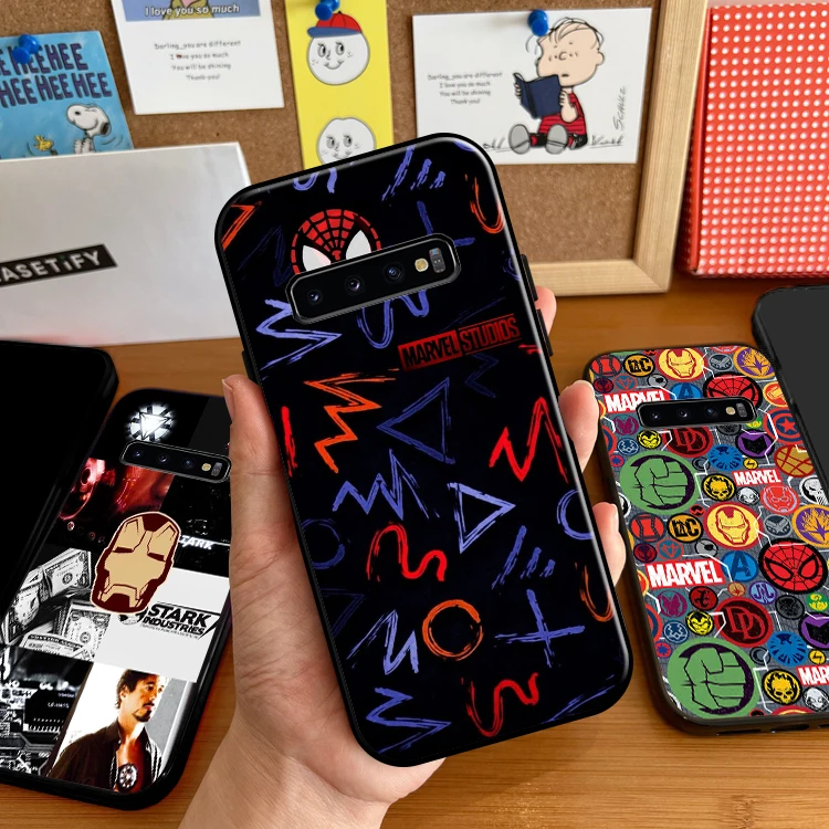 Marvel Avengers Logo Case For Samsung Galaxy S10 S9 S8 Plus Lite S10E For Samsung S10 5G Phone Case Back Black TPU
Marvel Avengers Logo Case For Samsung Galaxy S10 S9 S8 Plus Lite S10E For Samsung S10 5G Phone Case Back Black TPU