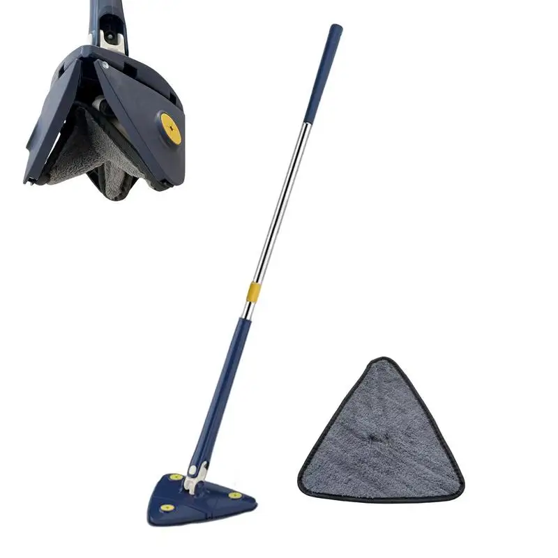 Rotatable Adjustable Cleaning Mop Extendable Triangle Scrubber Long Handle Quick-Dry Wet Dry Microfiber Cleaning Tool Floor Wall
Rotatable Adjustable Cleaning Mop Extendable Triangle Scrubber Long Handle Quick-Dry Wet Dry Microfiber Cleaning Tool Floor Wall