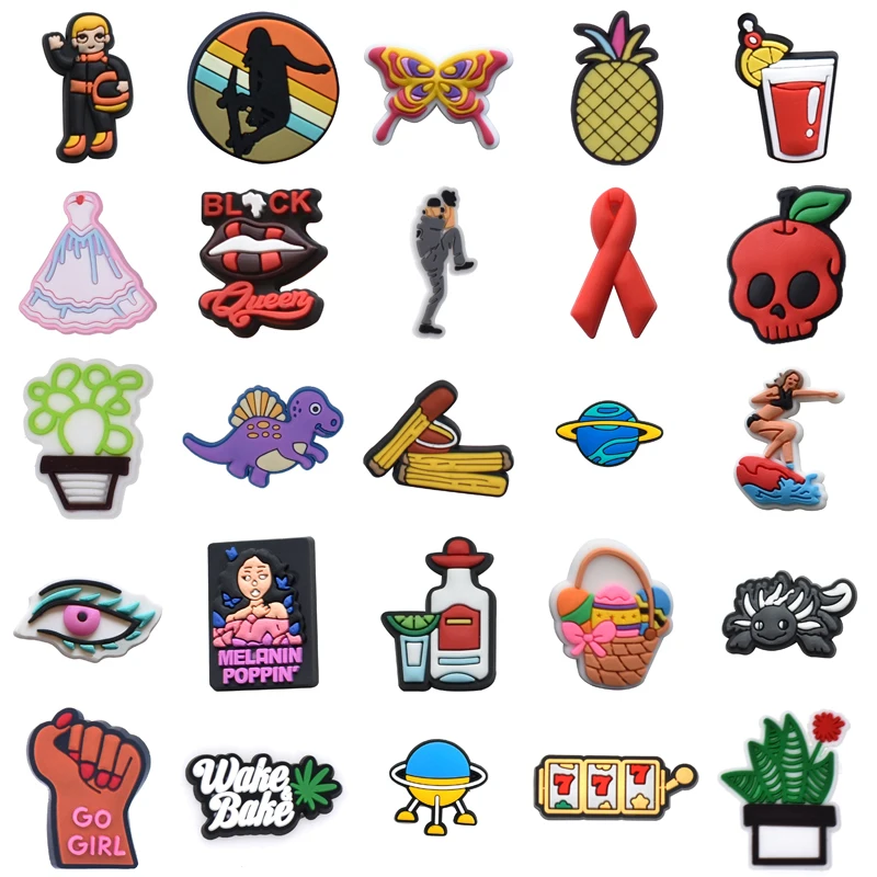 Decorations for Crocs Packs Shoe Charms Para Pins Men Girl Set Jeans Kids Gifts Shoes Accessories Women Charm Wholesale Bulk Boy
Decorations for Crocs Packs Shoe Charms Para Pins Men Girl Set Jeans Kids Gifts Shoes Accessories Women Charm Wholesale Bulk Boy