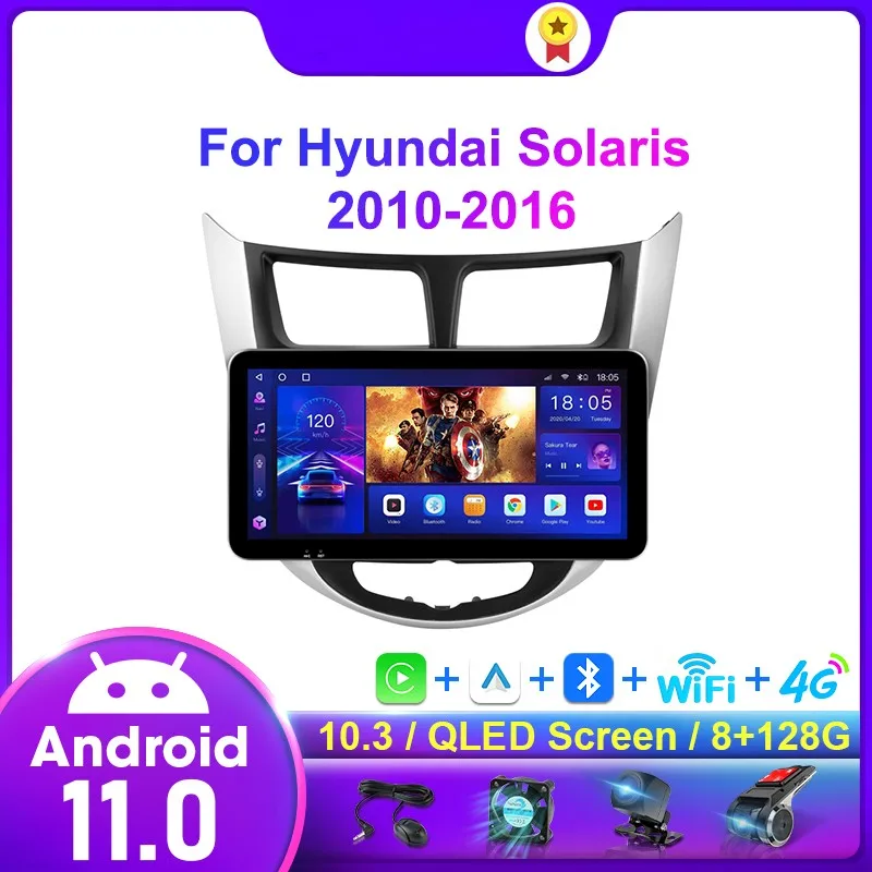 DoDton Android 11 Carplay Car Radio Multimedia Video Player For Hyundai Solaris 1 2010-2016 QLED Floating Screen Car Navigation
DoDton Android 11 Carplay Car Radio Multimedia Video Player For Hyundai Solaris 1 2010-2016 QLED Floating Screen Car Navigation