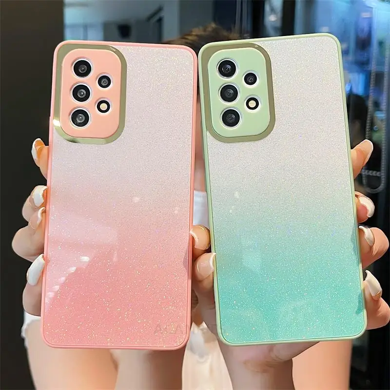 A 52 32 53 33 Gradient Glitter Plating Case For Samsung Galaxy A53 A52 A32 A73 A72 A23 A13 4g 5g Silicone Cover A51 A71 A31 A52s
A 52 32 53 33 Gradient Glitter Plating Case For Samsung Galaxy A53 A52 A32 A73 A72 A23 A13 4g 5g Silicone Cover A51 A71 A31 A52s