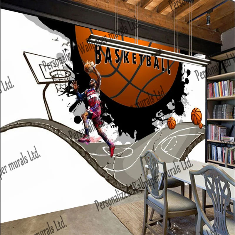 Modern Broken Wall NBA Basketball Bar Coffee Shop Background Wall Custom 3d Mural Wallpaper Industrial Decor Papel De Parede
Modern Broken Wall NBA Basketball Bar Coffee Shop Background Wall Custom 3d Mural Wallpaper Industrial Decor Papel De Parede