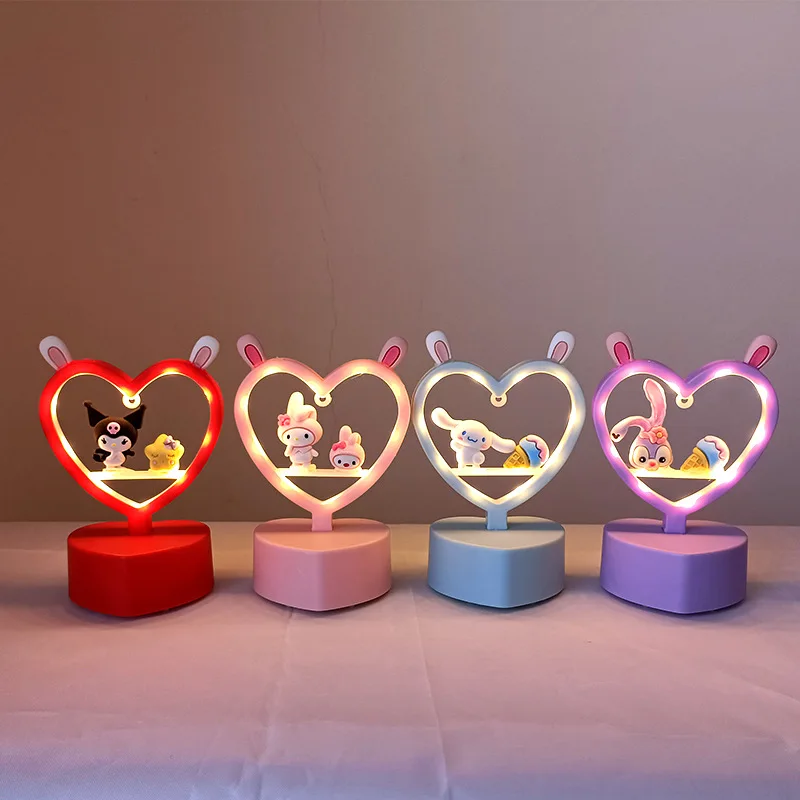 Kawaii Sanriod Anime Around Mymelody Kuromi Cinnamoroll Kitty Creative Stereo Romantic Night Lamp Table Lamp Bedside Lamp
Kawaii Sanriod Anime Around Mymelody Kuromi Cinnamoroll Kitty Creative Stereo Romantic Night Lamp Table Lamp Bedside Lamp