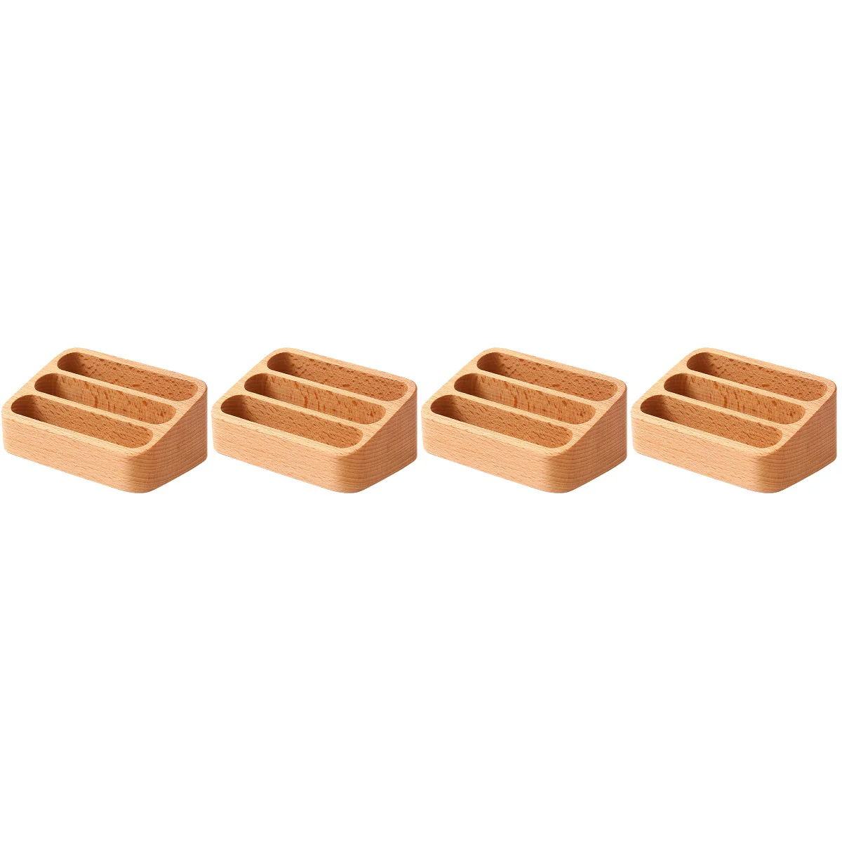 4pcs Convenient Wooden Storage Holder Multi Compartment Storage Box Business Holder
4pcs Convenient Wooden Storage Holder Multi Compartment Storage Box Business Holder