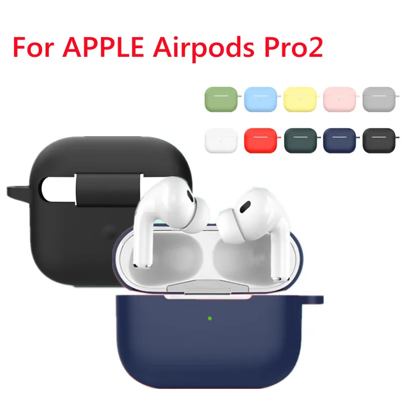 Силиконовый чехол для наушников Apple Airpods Pro 2, защитный чехол для беспроводных Bluetooth наушников Apple Air Pods Box
Силиконовый чехол для наушников Apple Airpods Pro 2, защитный чехол для беспроводных Bluetooth наушников Apple Air Pods Box