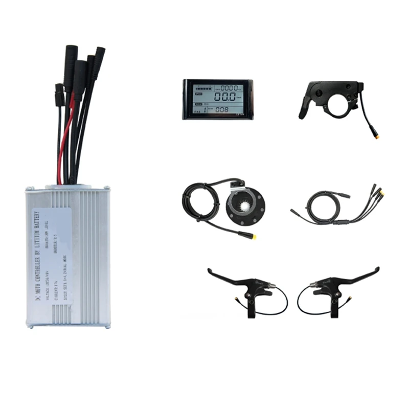 1Set Electric Bicycle Electric Scooter Kit SW900 Display Sine Wave Controller 36/48V 17A 350W 
1Set Electric Bicycle Electric Scooter Kit SW900 Display Sine Wave Controller 36/48V 17A 350W