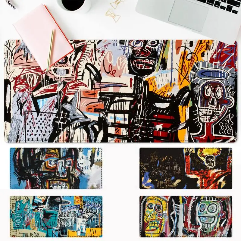 30x80cm Jean Michel Basquiat Gaming Mouse Pad Laptop PC Computer Mause Pad Desk Mat For Big Gaming Mouse Mat For Overwatch/CS GO
30x80cm Jean Michel Basquiat Gaming Mouse Pad Laptop PC Computer Mause Pad Desk Mat For Big Gaming Mouse Mat For Overwatch/CS GO
