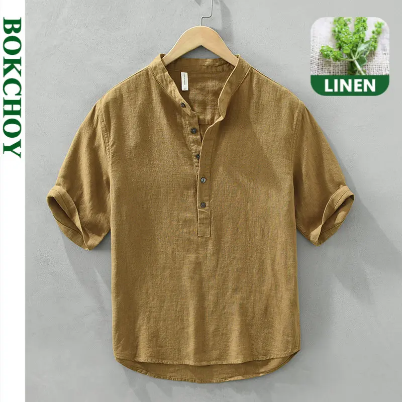 2023 Summer New Linen Cotton Casual Pullover Shirt for Men Clothing Vintage Short Sleeve Streetwear C2559
2023 Summer New Linen Cotton Casual Pullover Shirt for Men Clothing Vintage Short Sleeve Streetwear C2559