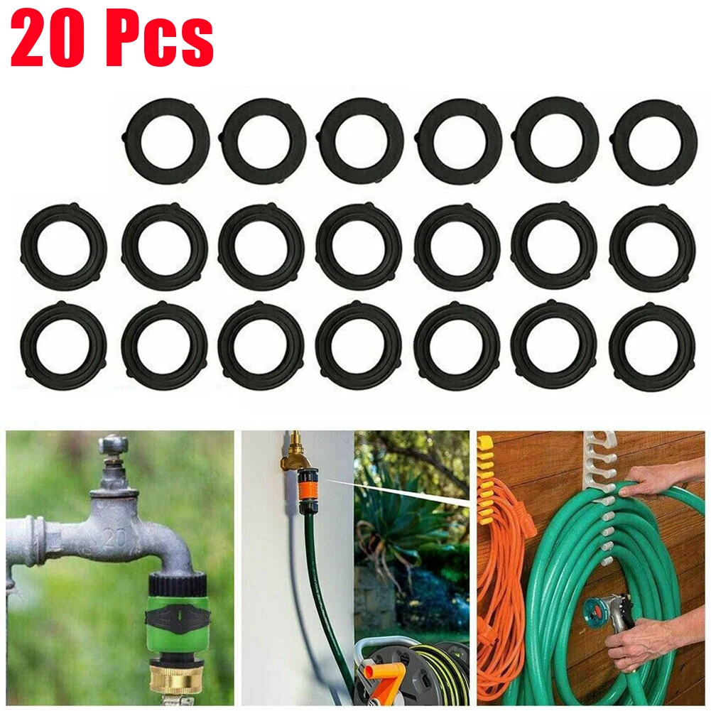 20x Rubber Hose Pipe Washers Garden Faucet Tabs Seals Washer Self Locking Garden For Standard 3/4 Inch Garden Hose Fittings
20x Rubber Hose Pipe Washers Garden Faucet Tabs Seals Washer Self Locking Garden For Standard 3/4 Inch Garden Hose Fittings