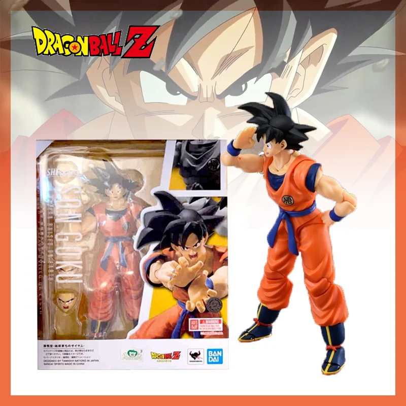 Original BANDAI S.H.Figuarts Dragon Ball Goku Action Figure Super Saiyan Moveable SHF Anime Figures Model Figurine Gifts Toys
Original BANDAI S.H.Figuarts Dragon Ball Goku Action Figure Super Saiyan Moveable SHF Anime Figures Model Figurine Gifts Toys
