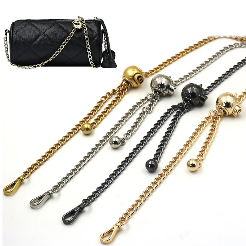 Fashion Adjustable Gold Bead Ball Bag Chain, Messenger Bag With Bag Chain Metal Small Fragrance Bag Chain Adjustable Bag Chain
Fashion Adjustable Gold Bead Ball Bag Chain, Messenger Bag With Bag Chain Metal Small Fragrance Bag Chain Adjustable Bag Chain