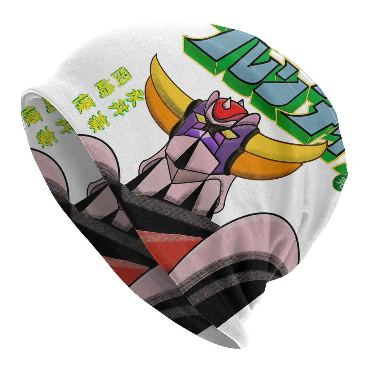 Лыжная Шапка НЛО с роботом, двухслойная, из ткани 
Лыжная Шапка НЛО с роботом, двухслойная, из ткани