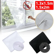Anti Fly Mosquito Net Window Screen Mesh Self-adhesive Mosquito Insect Flying Bug Net Curtains for Windows Home Protector