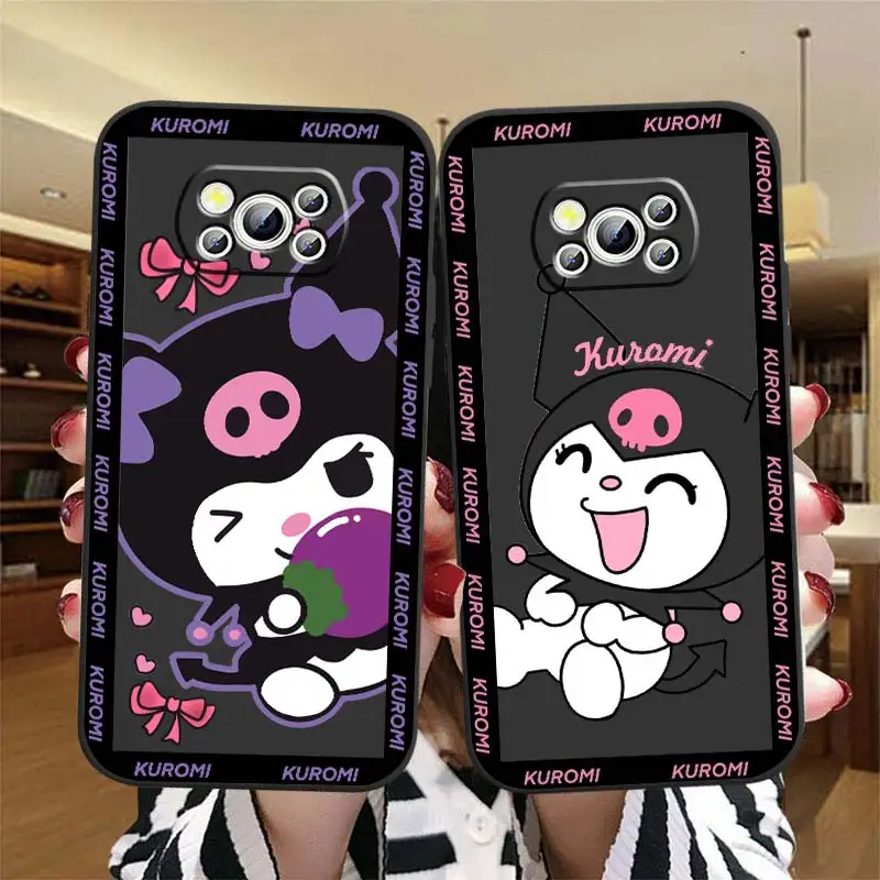 Sanrio Kulomi My Melody Love Phone Case For Xiaomi Mi Poco X5 X4 X3 NFC F5 F4 F3 GT M5 M5s M4 M3 Pro C50 C40 5G Black Cover
Sanrio Kulomi My Melody Love Phone Case For Xiaomi Mi Poco X5 X4 X3 NFC F5 F4 F3 GT M5 M5s M4 M3 Pro C50 C40 5G Black Cover