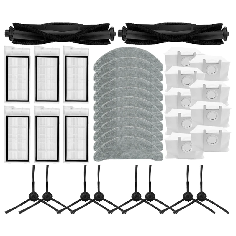 For Xiaomi ROIDMI EVE PLUS HEPA Filter Accessories Robot Vacuum Cleaner Mop Cloth Main Brush Dust Bag Replaceable Parts
For Xiaomi ROIDMI EVE PLUS HEPA Filter Accessories Robot Vacuum Cleaner Mop Cloth Main Brush Dust Bag Replaceable Parts