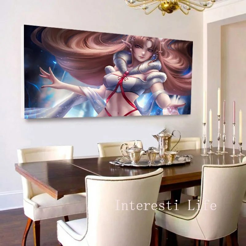 New 5D Diamond Paintings Fantasy Girl Nine Tailed Fox WinterAsuna Mosaic Full Square Round Embroidery Home Decoration
New 5D Diamond Paintings Fantasy Girl Nine Tailed Fox WinterAsuna Mosaic Full Square Round Embroidery Home Decoration