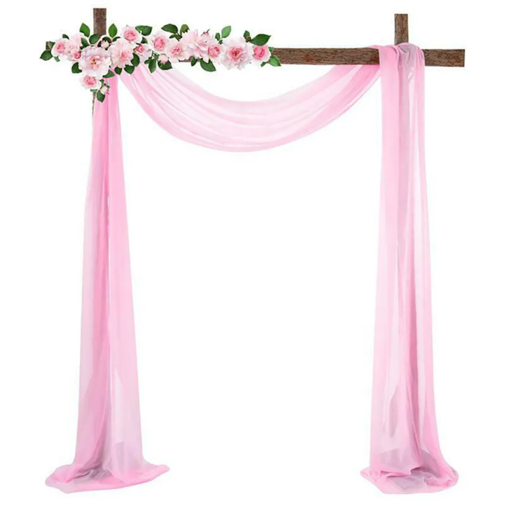 Chiffon Wedding Arch Fabric Backdrop Drape Curtains Scarf Bridal Ceremony Party Supplies Ceremony Reception Hanging Decoration
Chiffon Wedding Arch Fabric Backdrop Drape Curtains Scarf Bridal Ceremony Party Supplies Ceremony Reception Hanging Decoration